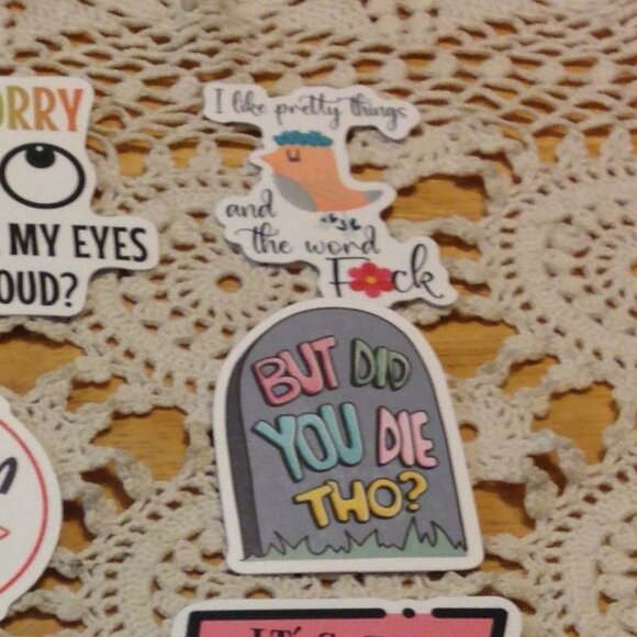 Sarcasm-themed stickers bundle - Picture 5 of 8